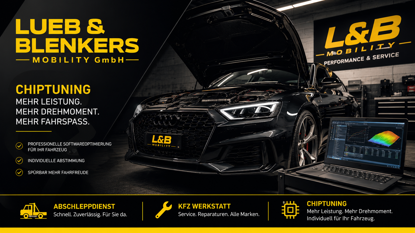 Professionelles Chiptuning bei Lueb & Blenkers Mobility in Kleve